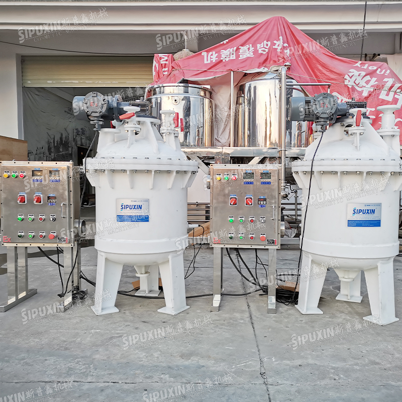 SJB-PP 200L Polypropylene Chemical Community Industrial Agitator Tank
