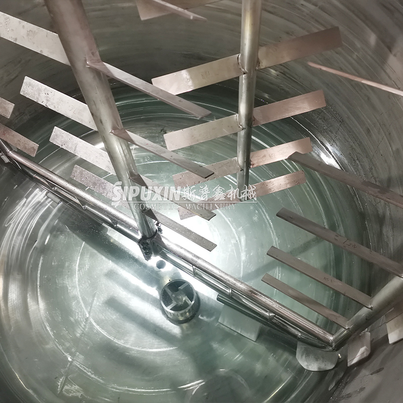 5000L -нагревательный смесительный бак для мыла с гомогензировальным миксером на радаре с радаром для шампуня для шампуня 